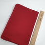 Rot-Bordeauxroter Interlock - Uni