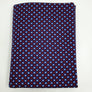 Weisser Single-Jersey mit farbigem Muster