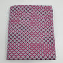 Weisser Single-Jersey mit farbigem Muster