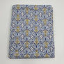 Weisser Single-Jersey mit farbigem Muster