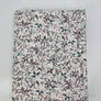 Weisser Single-Jersey mit farbigem Muster
