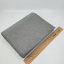 Grau melierter Ripp - Uni