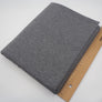 Graumelierter Interlock-Uni