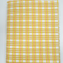 Gelb karierter Single-Jersey