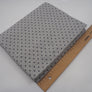 Grau/weisser Single-Jersey - mit blauen Sternen