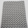 Graumelierter Single-Jersey mit schwarzem Muster