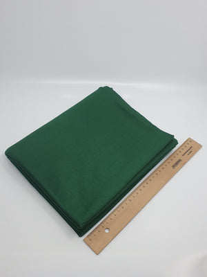 Dunkelgrüner Interlock - Uni