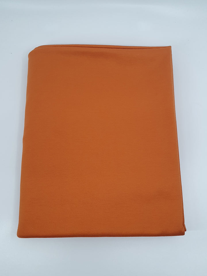 Orange farbiger Interlock - Uni