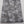 Grau / weisser Single-Jersey mit Blumenmuster